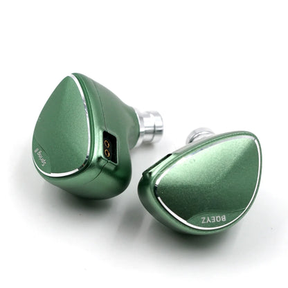 BQEYZ Spring 2 In-Ear Monitor Triple Hybrid BA Dynamic Driver Piezoelectric IEM HiFi with Detachable Cable for Noise Isolation