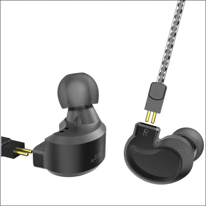 BQEYZ K1 In-Ear Earbuds 3 Drivers 1 Balanced Armature and 2 Dynamic Clear Sound 0.78mm HiFi Earphone Monitor