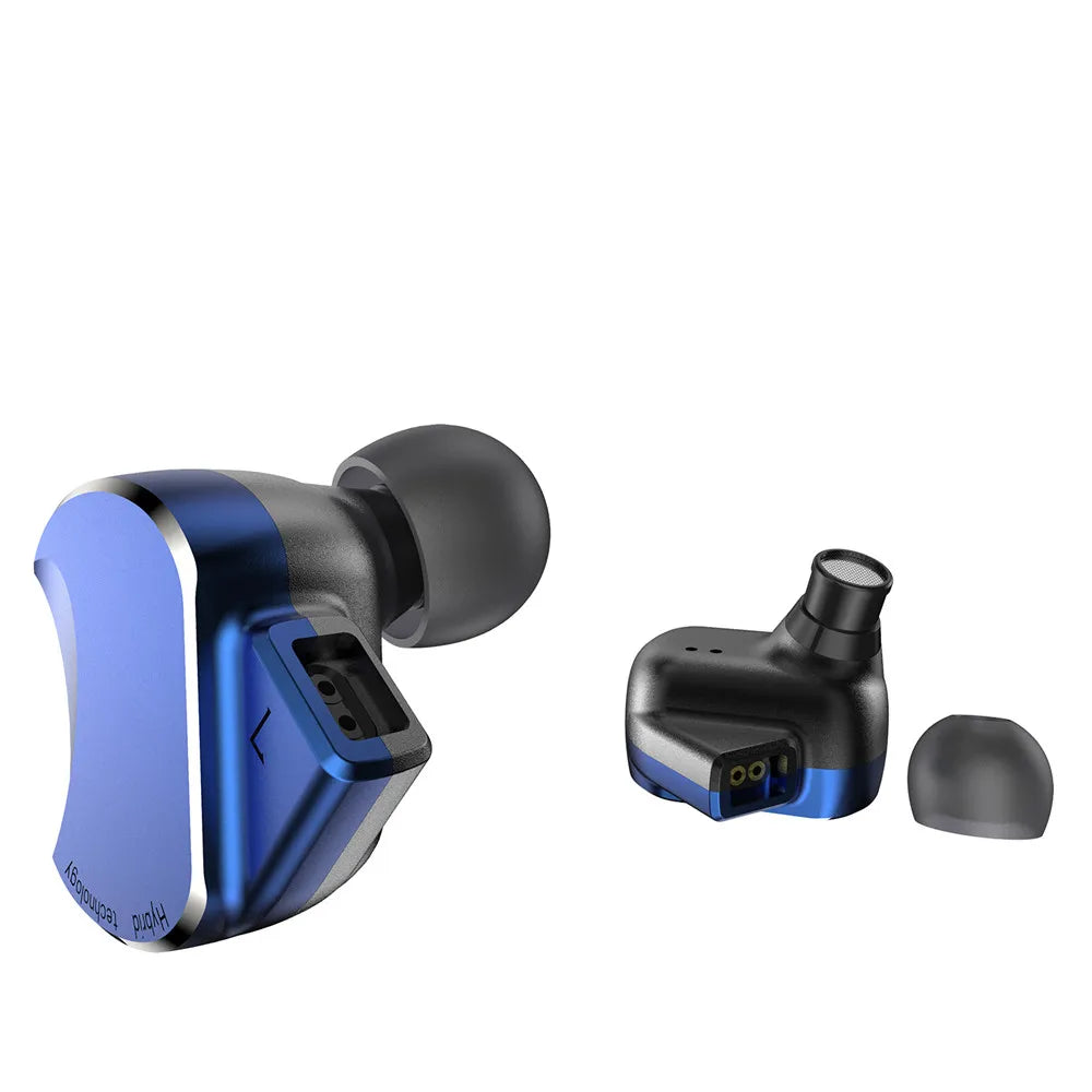 BQEYZ BQ3 HiFi Earphone Metal Housing Sport Headset 3 Balanced Armature 2 Dynamic Drivers In Ear Monitor