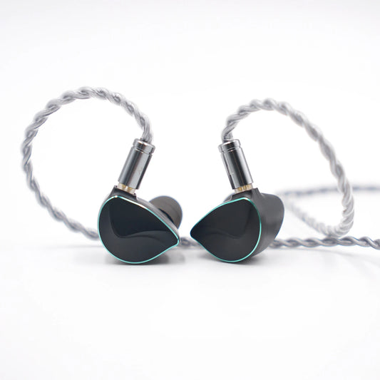 BQEYZ Winter Earphone HiFi Dynamic Driver PZT Bone Conduction In-Ear Monitor Wired Earbud with Detachable Cable Headphone